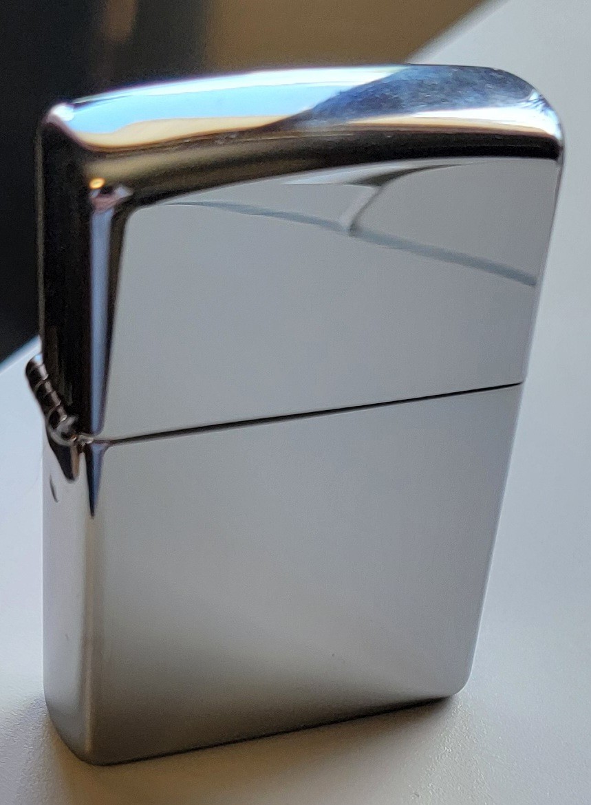 Zippo 250 High Polish Chrome New in Original zippo case sticker intact