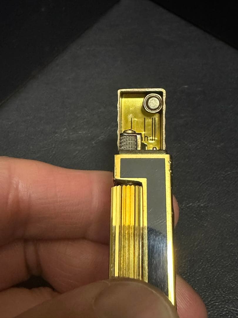 Dunhill D159 Dome Roller Lighter Full Set Overhauled March 2023 Complete