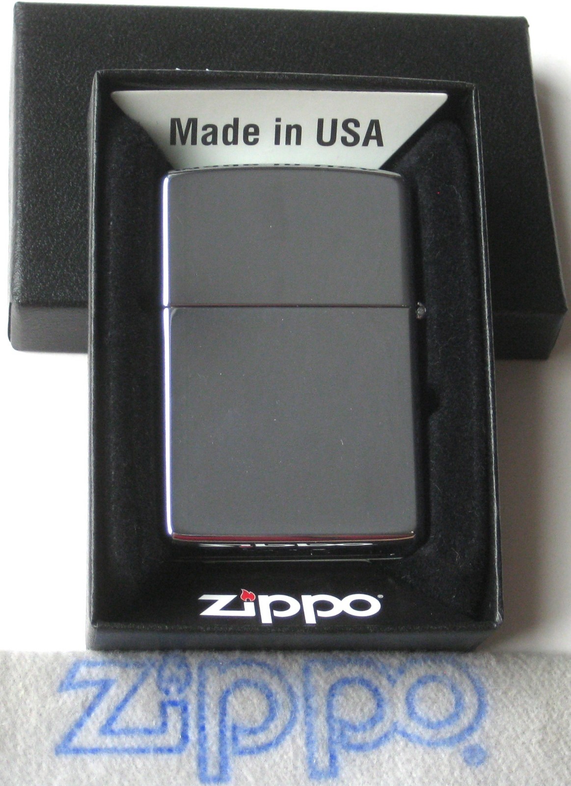 Zi PREVIOUSLY COLLECTED Not Used UNCLE SAM ZIPPO Pocket Lighter POLISHED CHROME