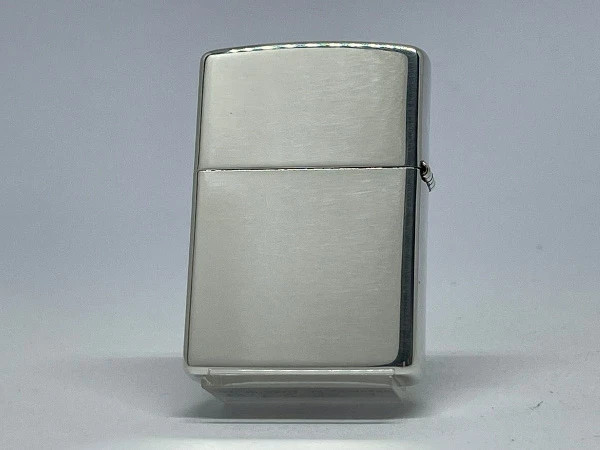 Zippo Painted Tiger Japanese Pattern Silver Plated Smoked Color Print Lighter