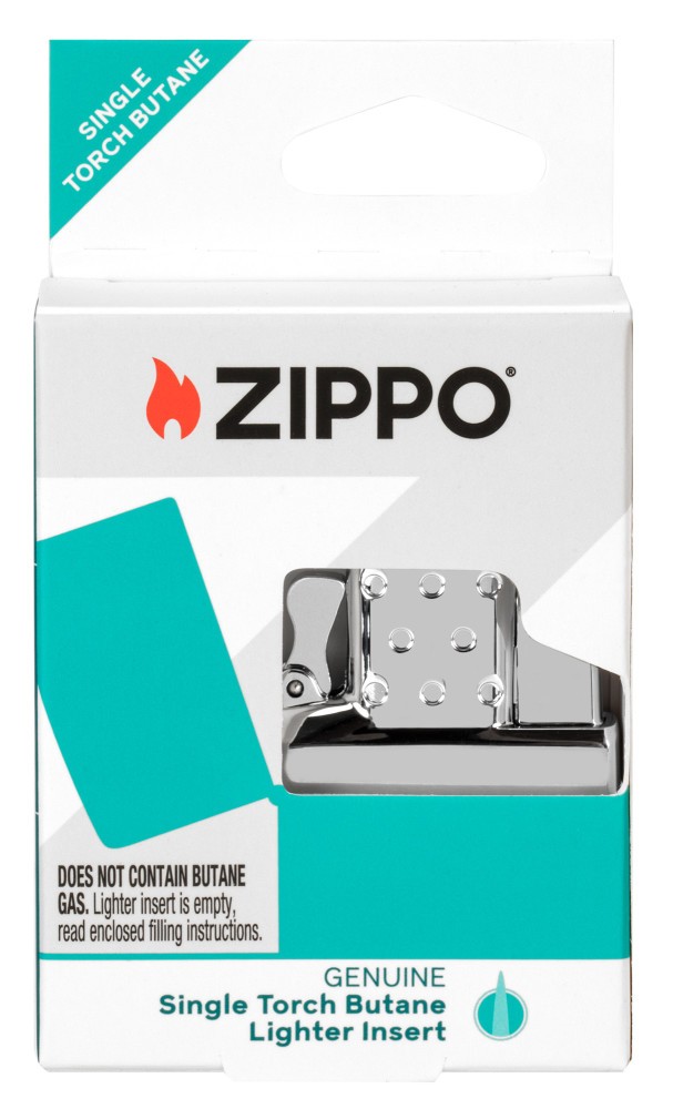 Zippo Single Torch Butane Lighter Insert, 65850 (Unfilled)