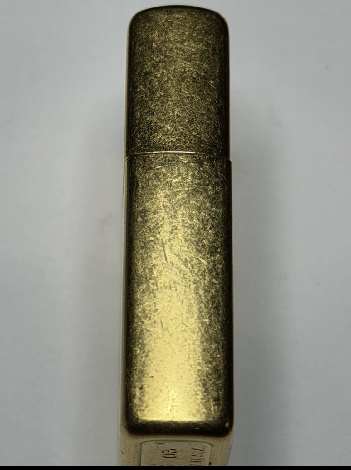 Beautiful Gold-Pl Zippo Lighter – Authentic Lightly Used Lighter