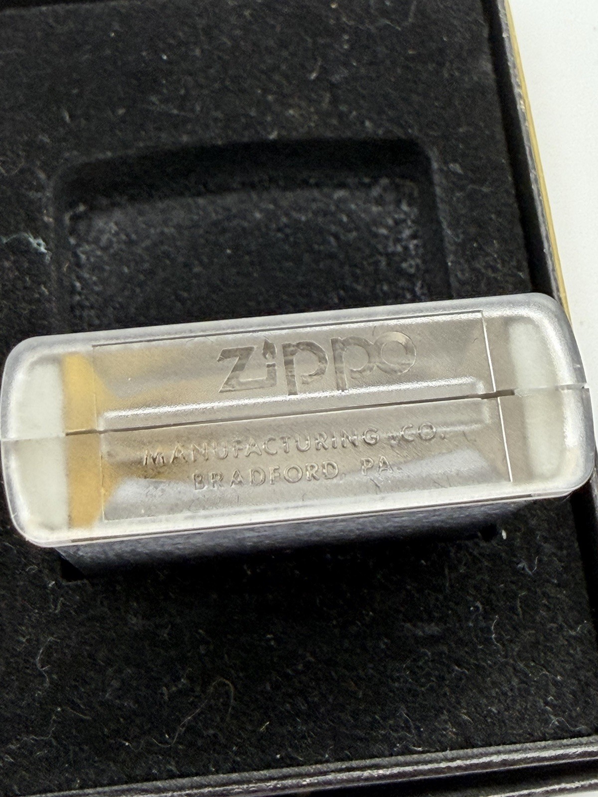 Vintage Case XX Collectors Club Advertising Chrome Zippo Magnifier New B40