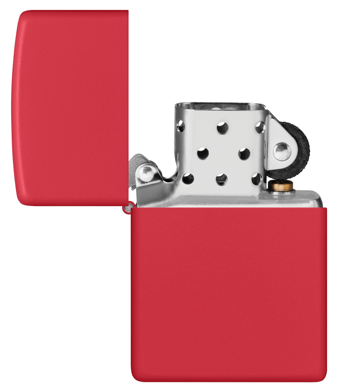 Zippo Classic Red Matte Windproof Pocket Lighter, 233