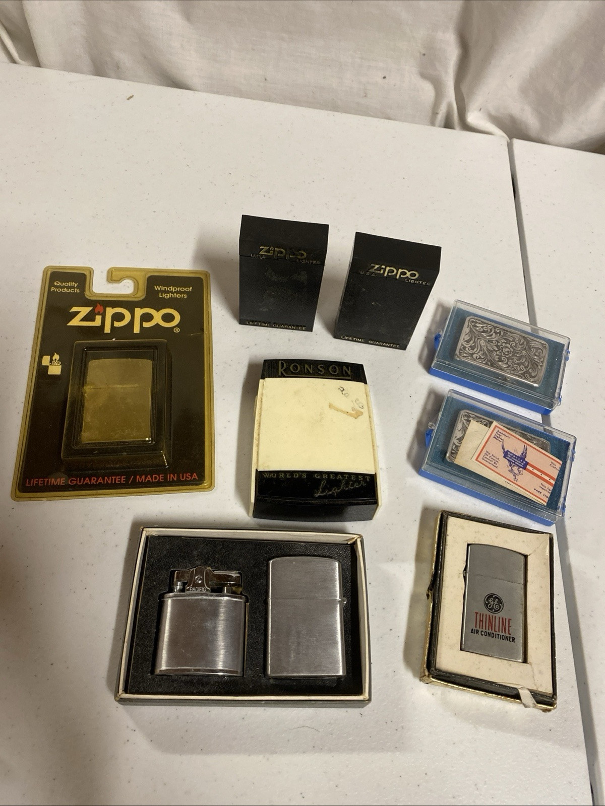 ESTATE FIND! ZIPPO DORAL Solid Brass Lighter | SEALED UNUSED Tobaccoville