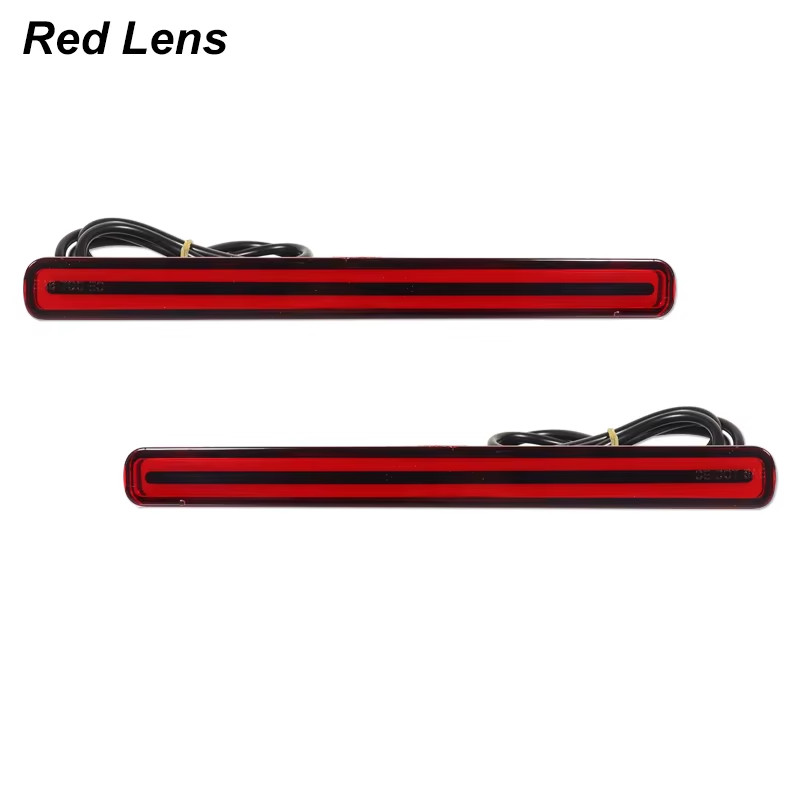 LED Rear Bumper Reflector Light for Honda Accord 8 MK8 Saloon 2008-2015 EU Versi