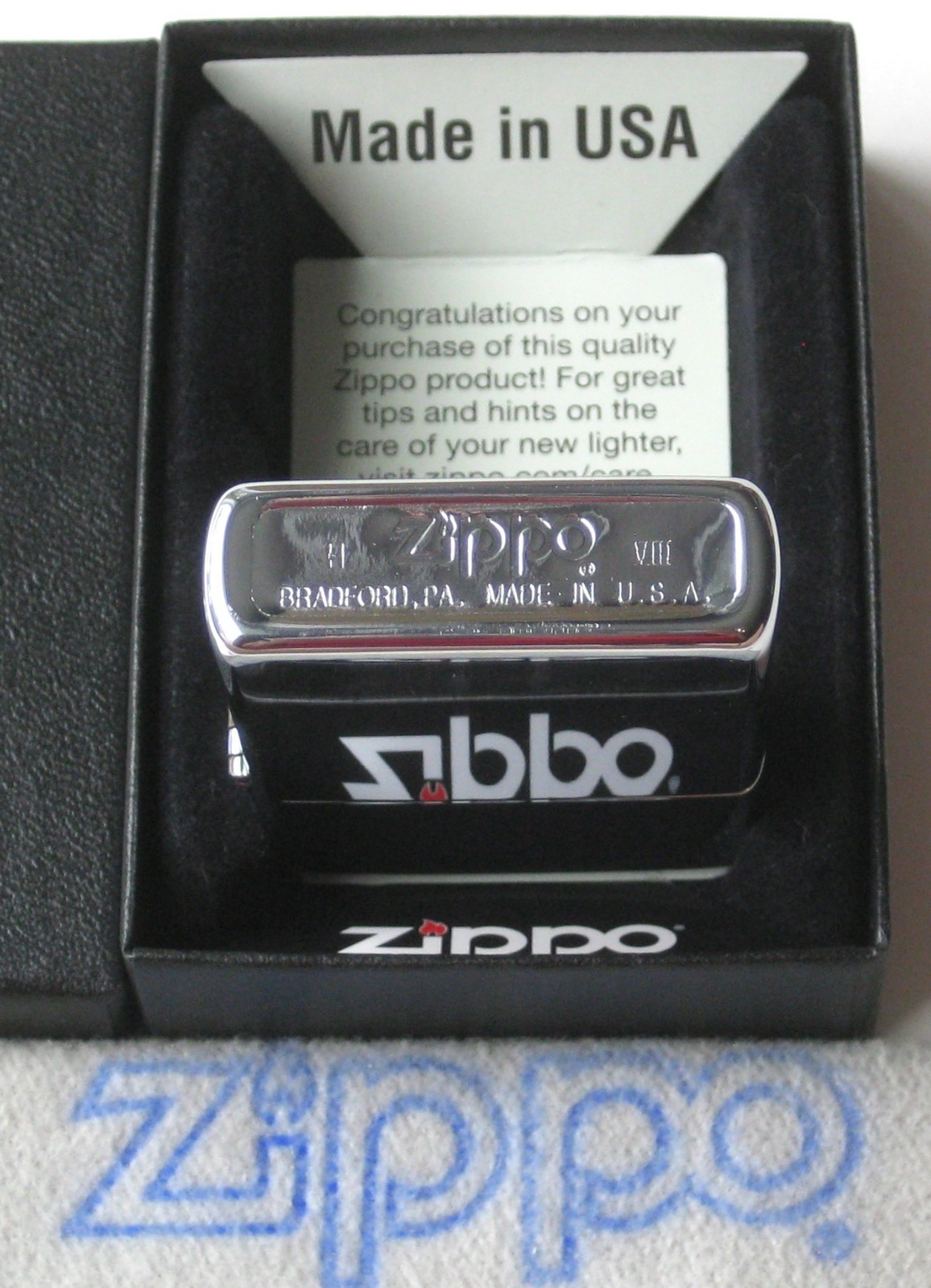 Zi PREVIOUSLY COLLECTED Not Used UNCLE SAM ZIPPO Pocket Lighter POLISHED CHROME