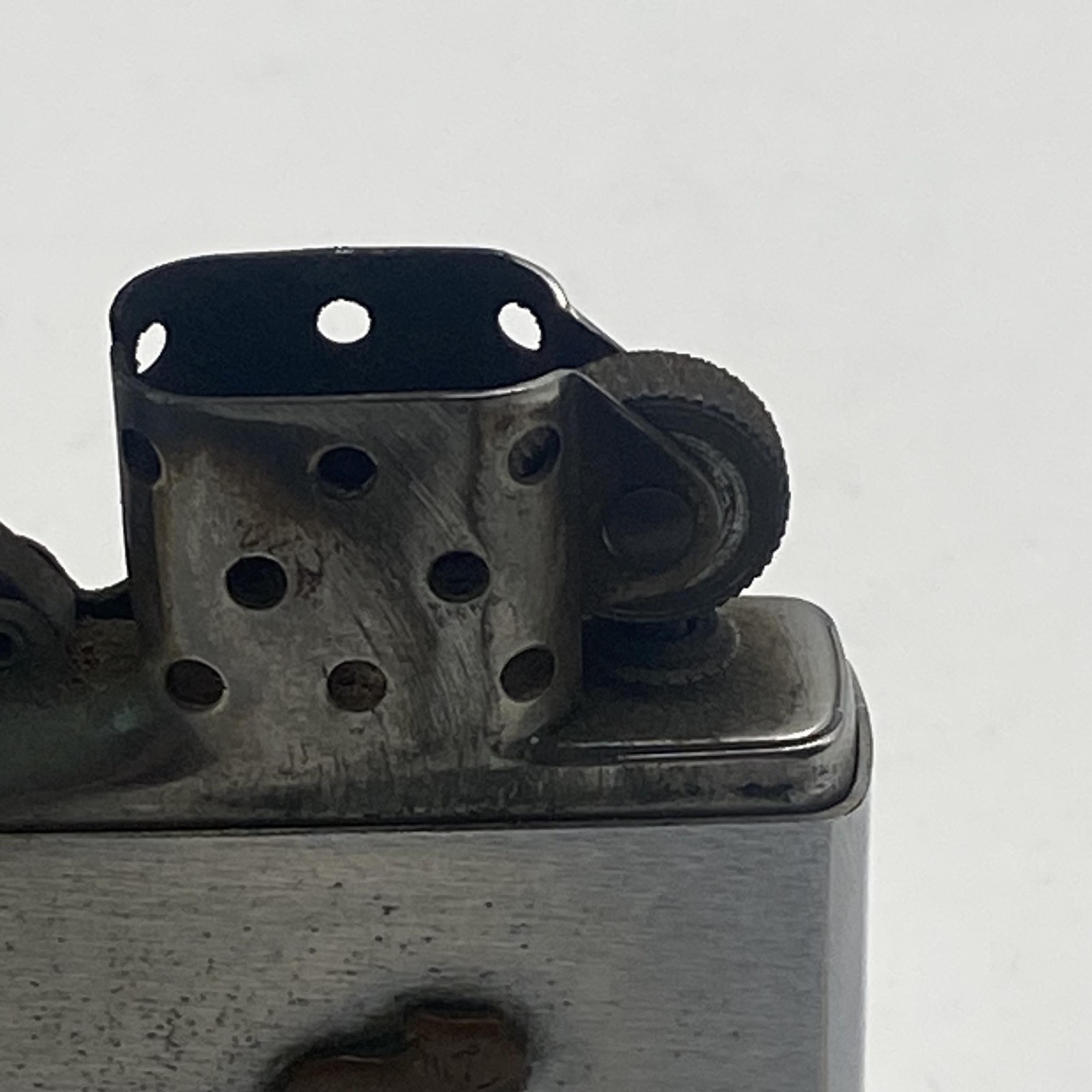 Vintage Zippo Mack Trucks Bulldog Chrome Lighter USA Advertising Automobiles