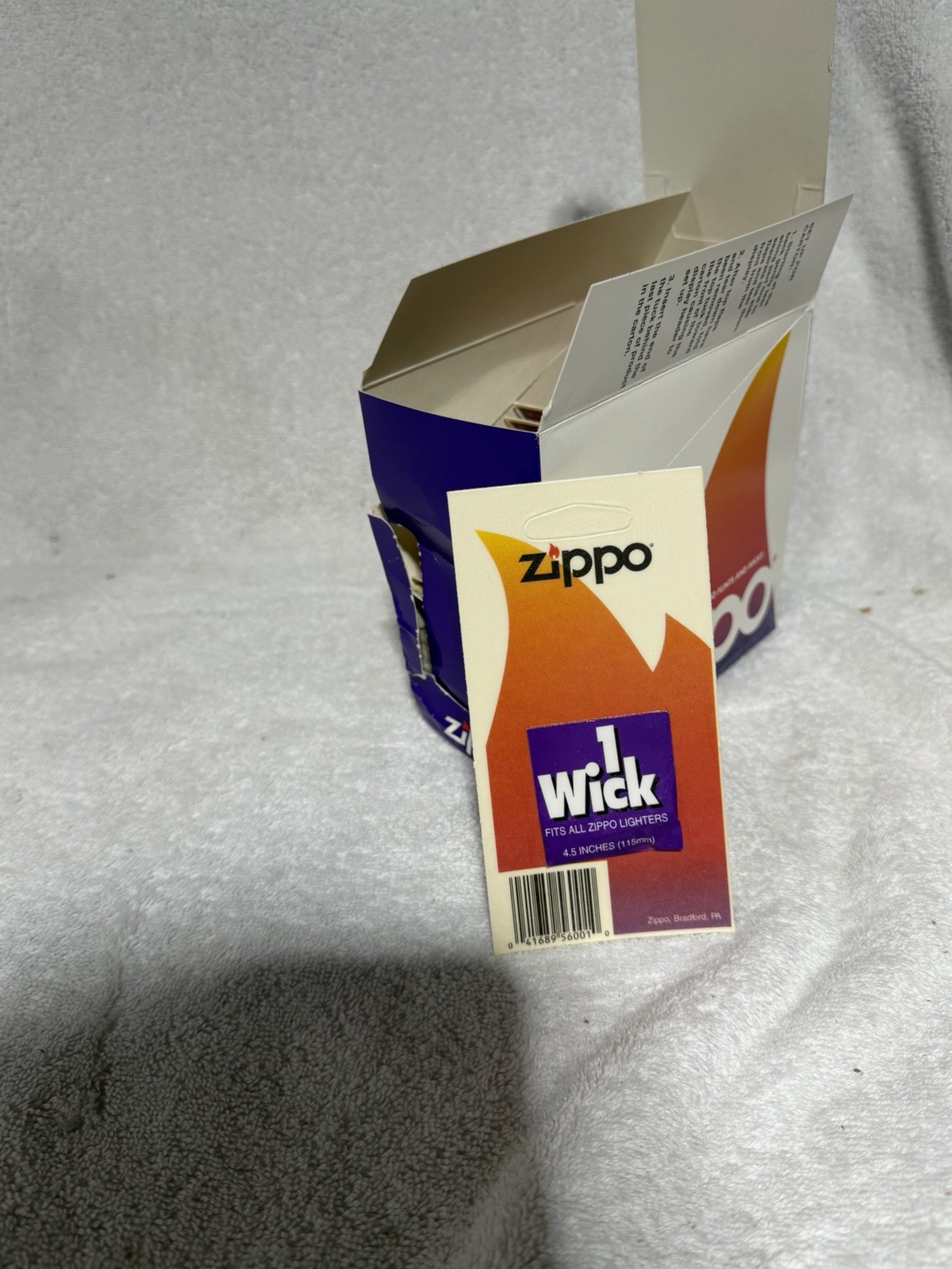 Vintage 24 Pack Wicks For Zippo Lighter New