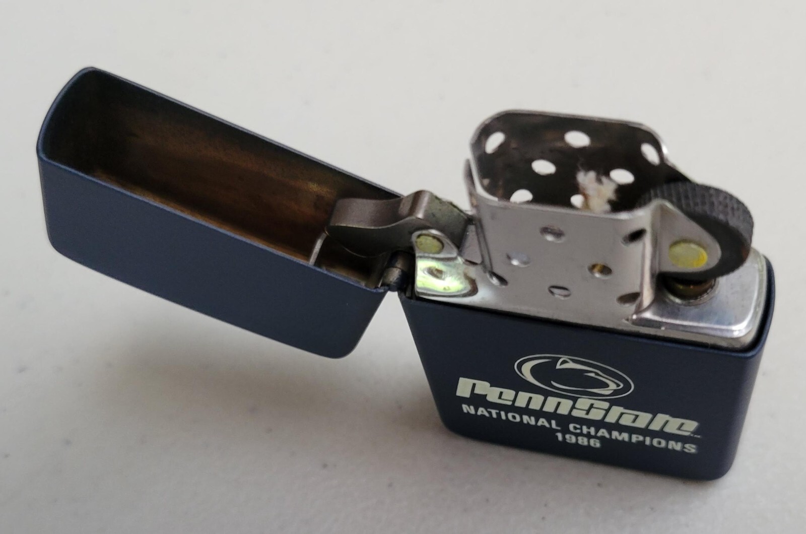 ZIPPO PENN STATE NATIONAL CHAMPIONS 1986 ZIPPO LIGHTER