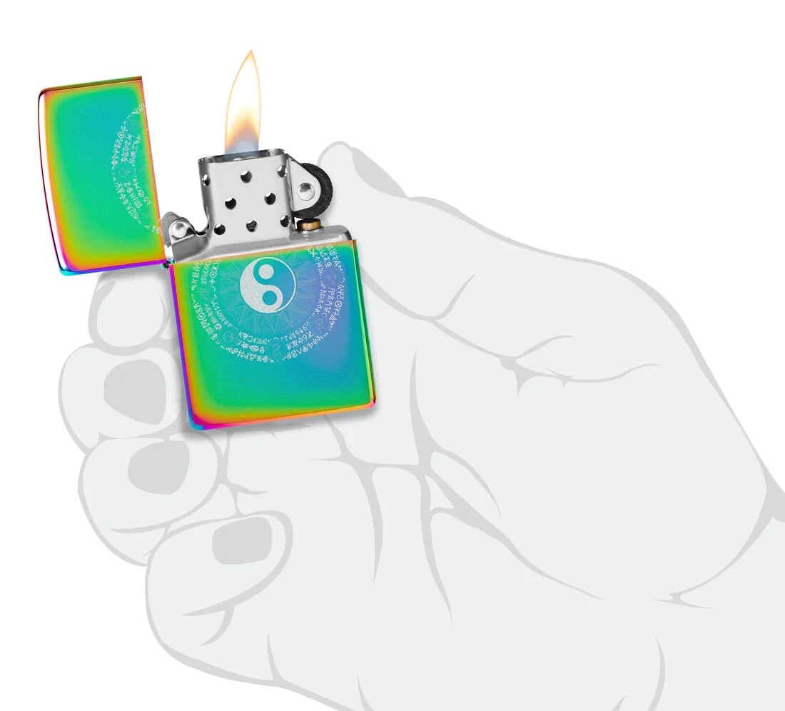 Zippo Yin-Yang Design Multi Color Photo Image 46482