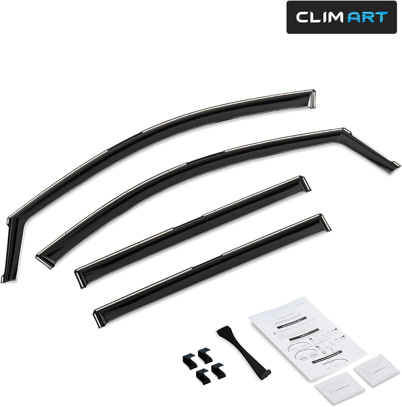 in-Channel Incredibly Durable Rain Guards for Chevrolet For Traverse 24-26