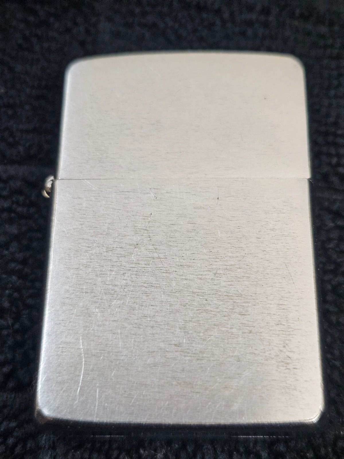 Vintaeg Brushed Chrome Zippo Windproof Lighter – 1960 – Used