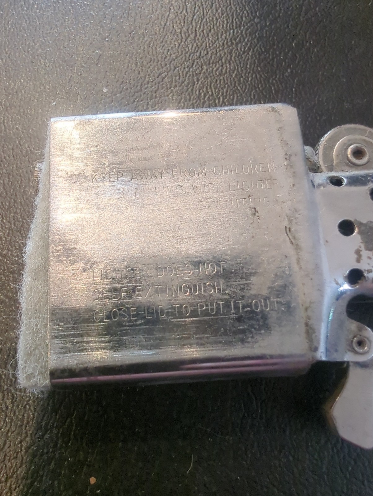 ZIPPO FLYING MALLARD DUCK LIGHTER WILD LIFE K 91 Date Code No Spark