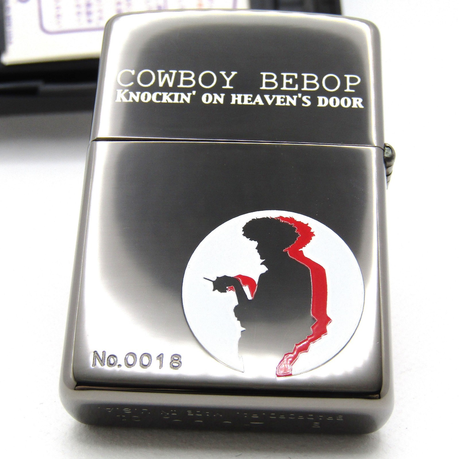 Cowboy Bebop Double Sides Limited No.0018 Zippo Oil Lighter 2001 MIB Super Rare!