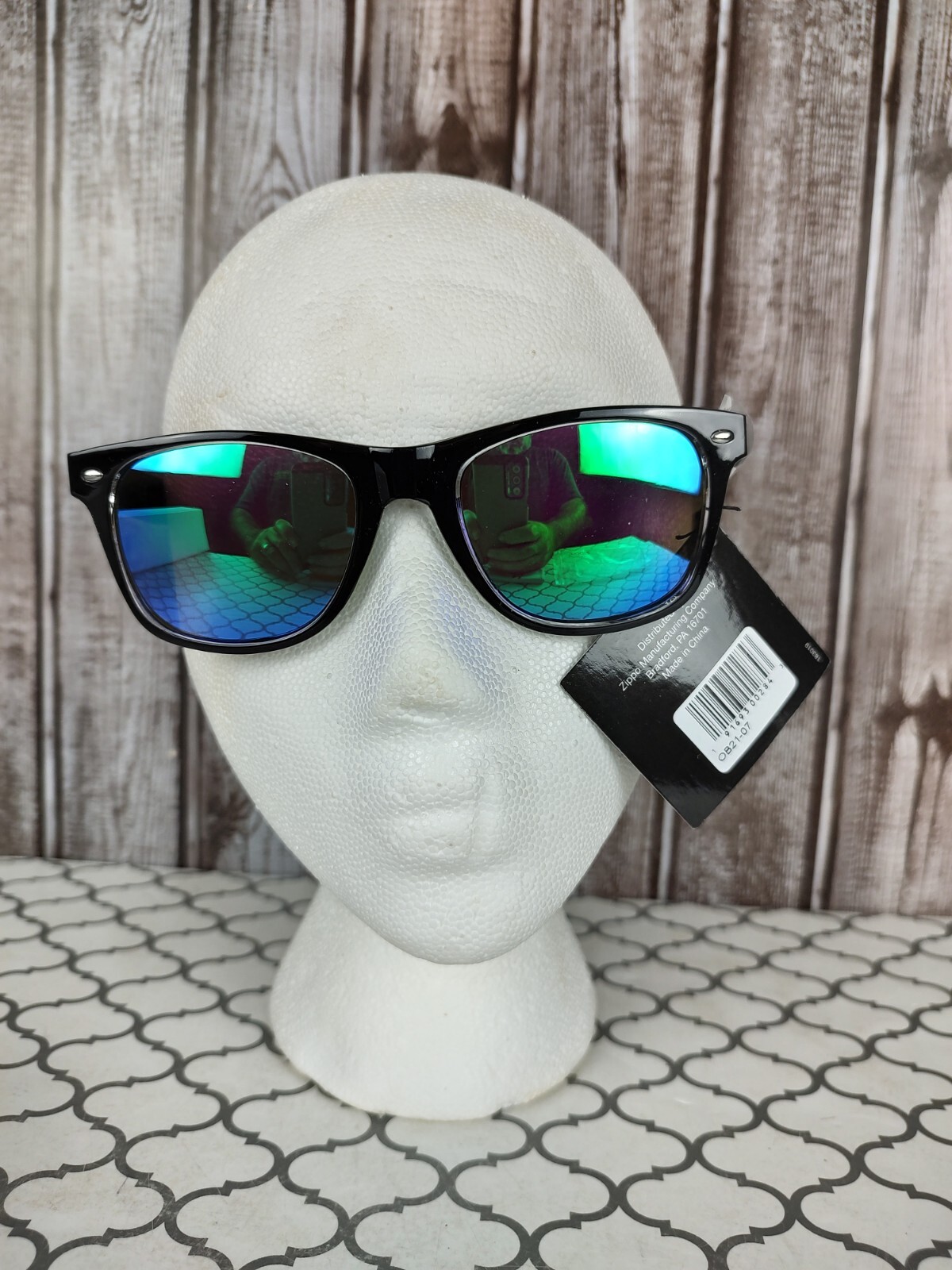 Zippo Angular Sunglasses OB21-07 New Multi Color Lens With Soft Storage Bag