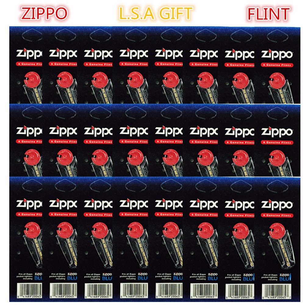 New Zippo Lighter Replacement Flint Genuine Pack of 24 Value Packs(144X Flints)