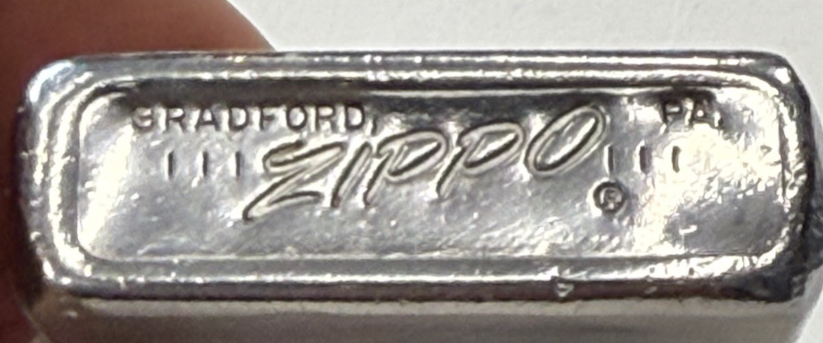 ZIPPO 1968 CADILLAC RUBBER & PLASTIC CADILLAC MICHIGAN ADVERTISING LIGHTER U251