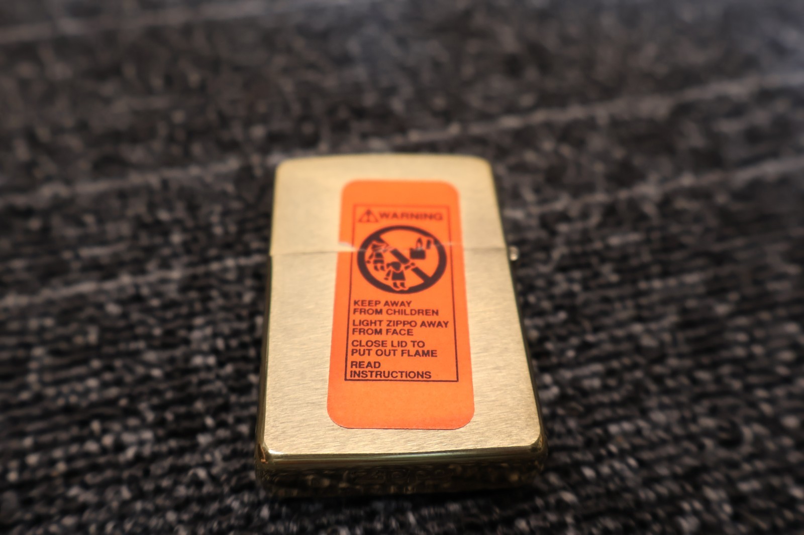 VINTAGE 1994 BRICKYARD 400 INAUGURAL RACE SOLID BRASS ZIPPO LIGHTER & TIN