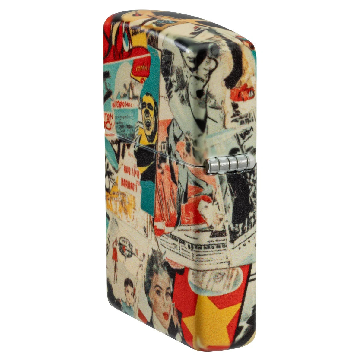 COLLAGE Vintage Icon 540 DESIGN 47033 NEW Mint In Box ZIPPO Lighter
