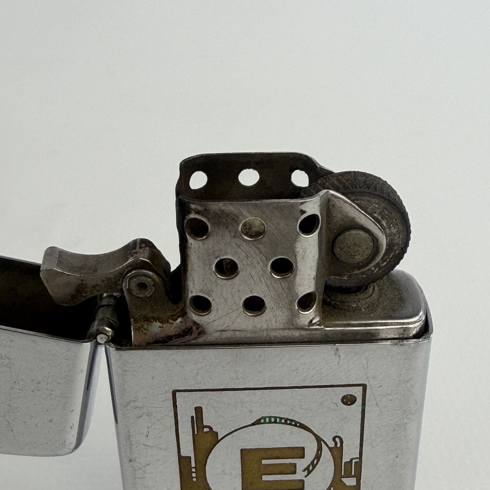 Vintage 1964 Zippo Lighter – ESCAMBIA CHEMICAL CORPORATION Advertising