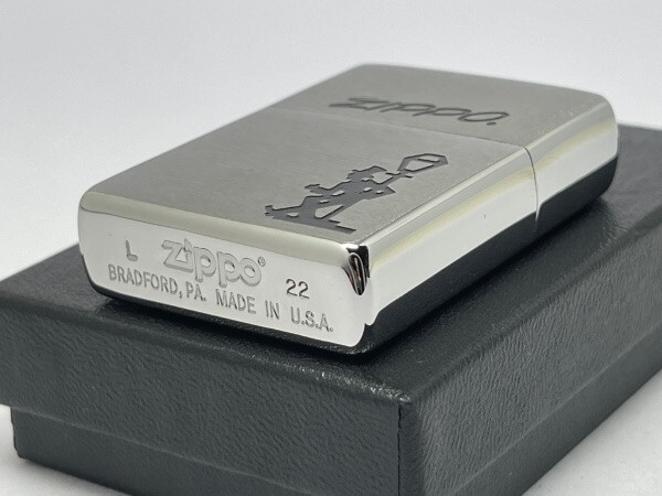Zippo Oil Lighter Art Classic The Drunk Regular Case Japan