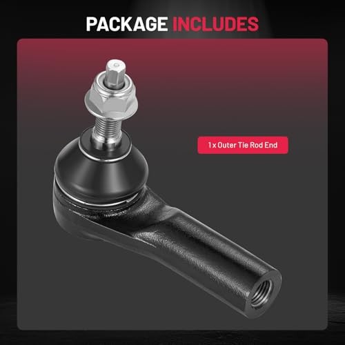 Front Outer Tie Rod End Fits Left or Right Side for Ford Mustang 2005-2014,