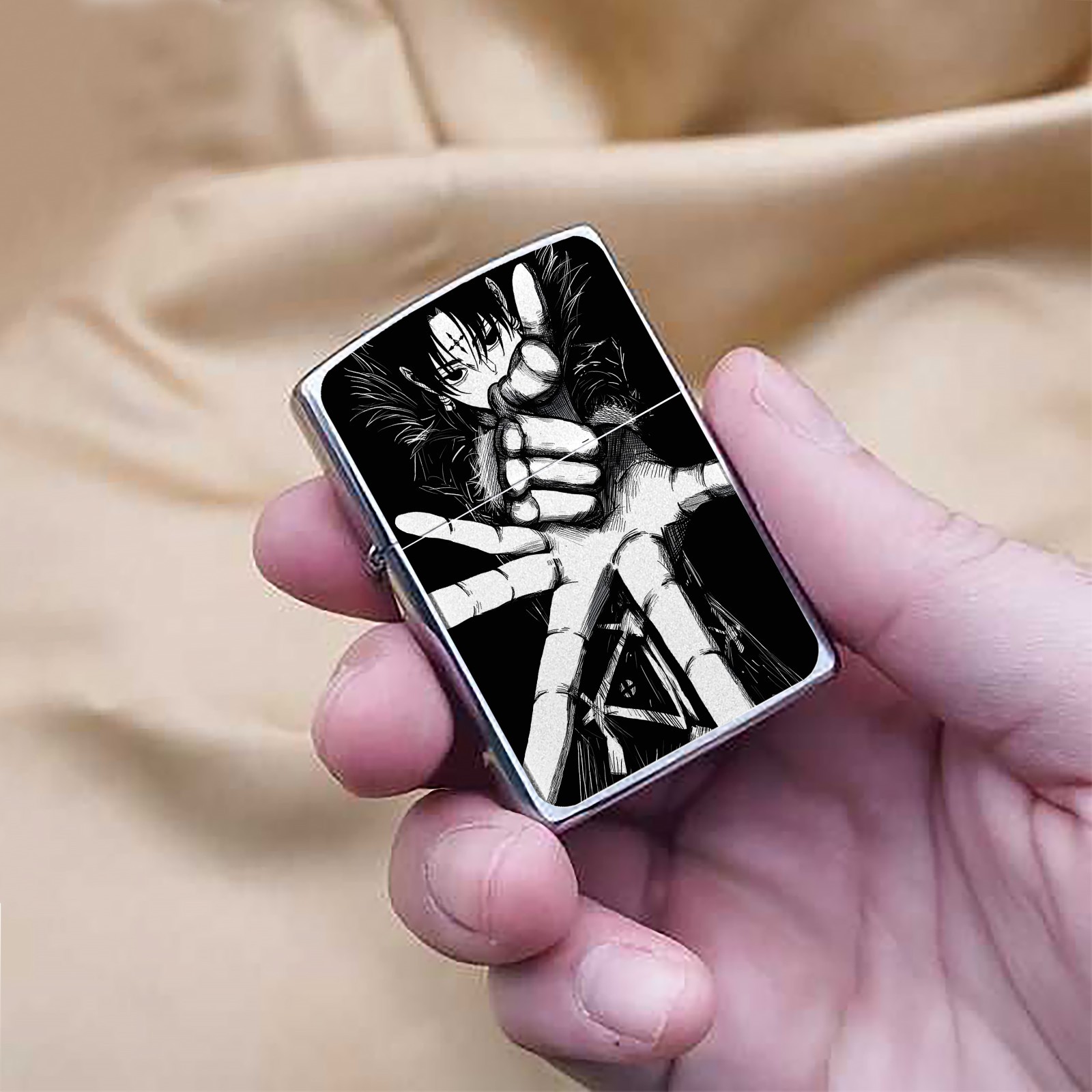ZIPPO Lucilfer Lighter: fine art, graphic design