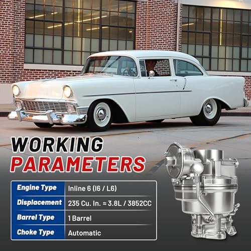 7003538 NEW Rochester BC 1-Barrel Carburetor Kit with Automatic Choke Fits