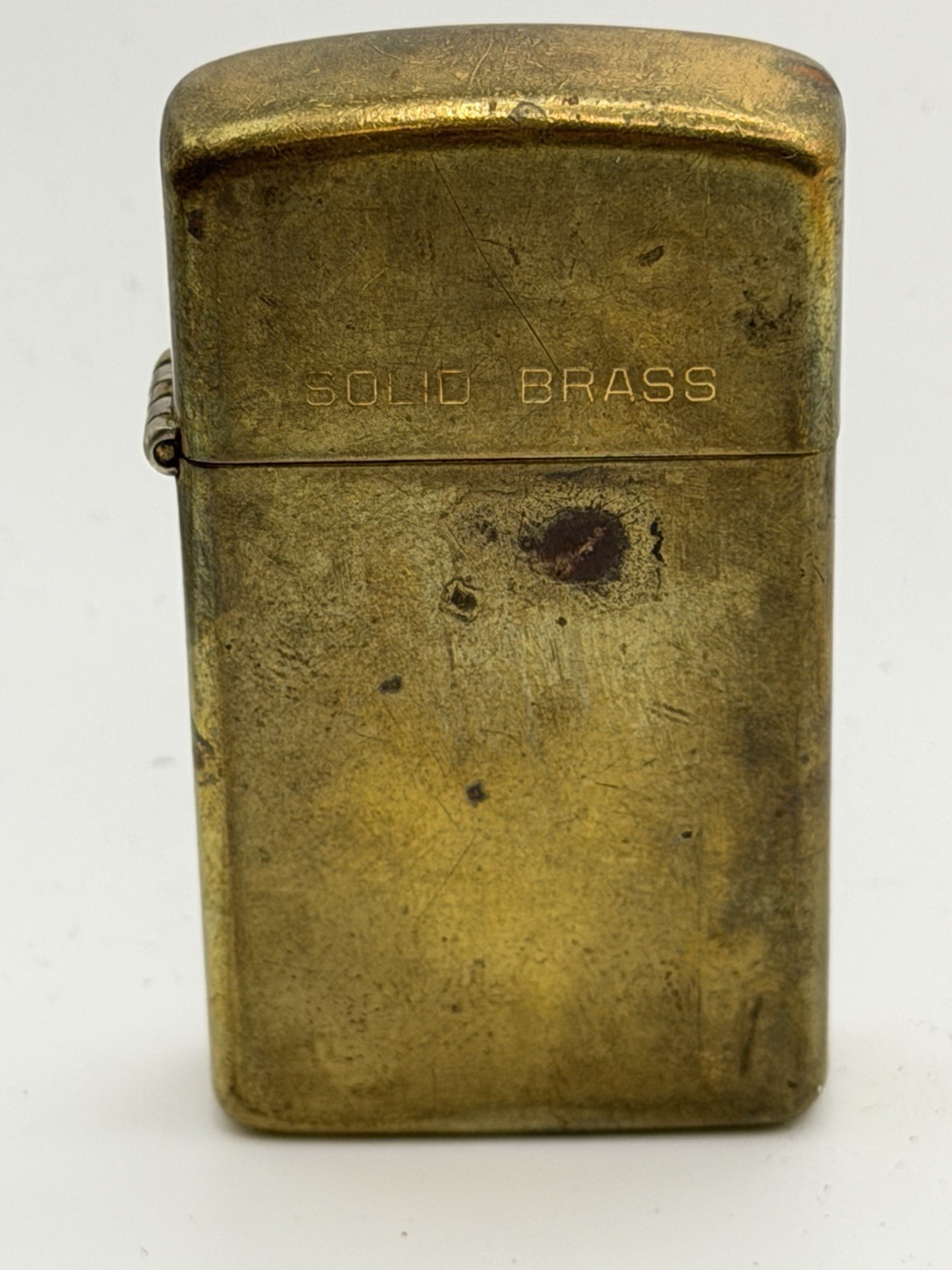 Vintage 1932-1984 Solid Brass Slim Zippo Lighter