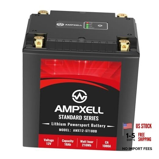 YTX30L-BS Lithium Motorcycle Battery 12V 1080A 18Ah YTX30L-BS 12V 18Ah 1080A