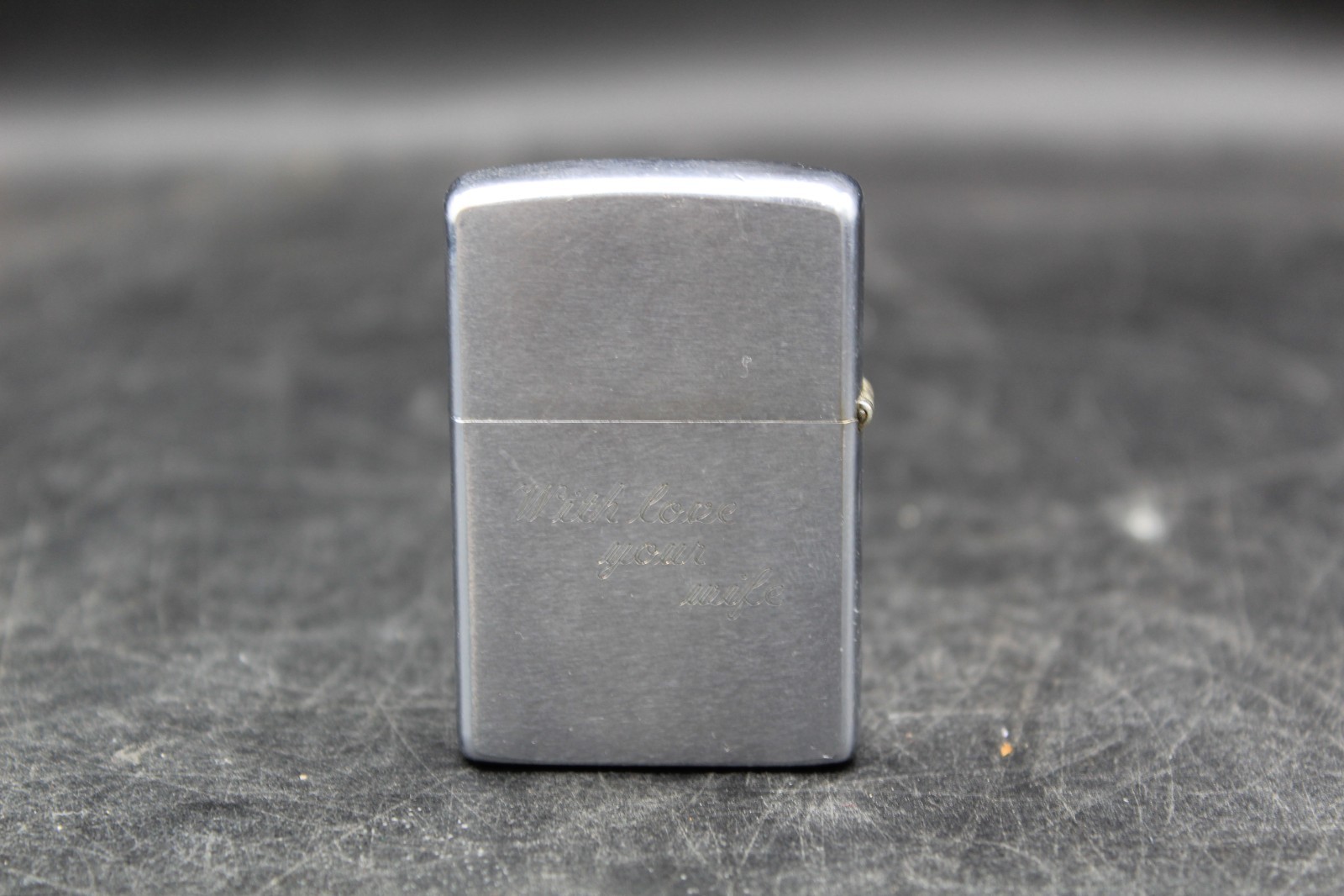 Zippo Lighter 2-1/4” X 1-1/8”.