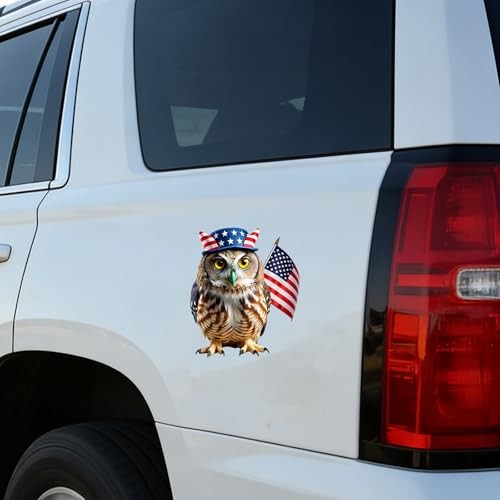 America Eagle Anniversary Sticker – 2 Pack Eagle Flag Patriotic Sticker for