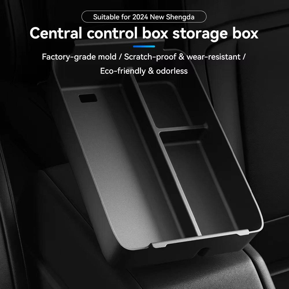 Center armrest box Storage Box Cup Holder Car Interior Accessories Organizer Tid