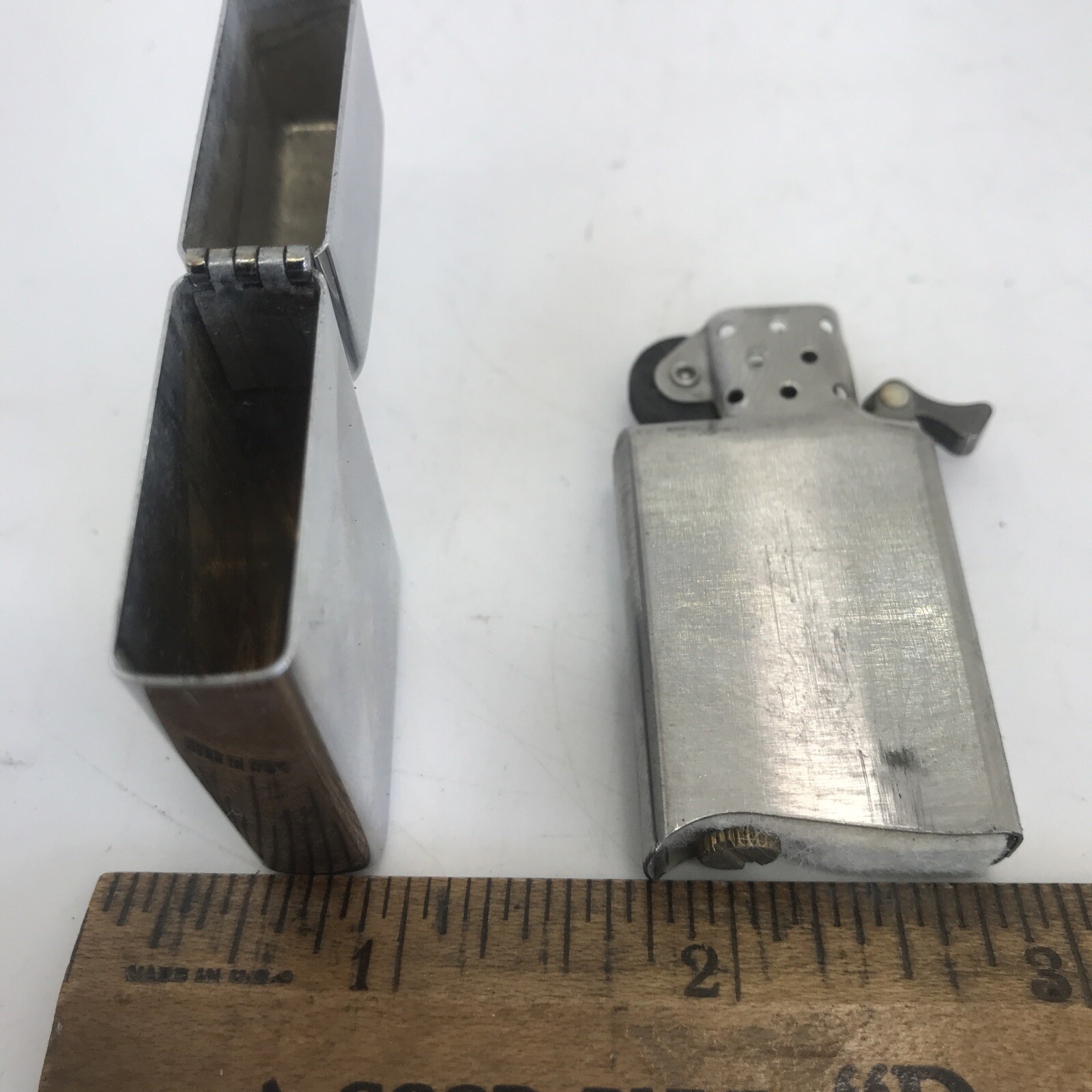 Zippo – Vintage Lighter 5 barrel 16 Hole EXBO INC 1 1/4” X 2 1/4” Bradford PA