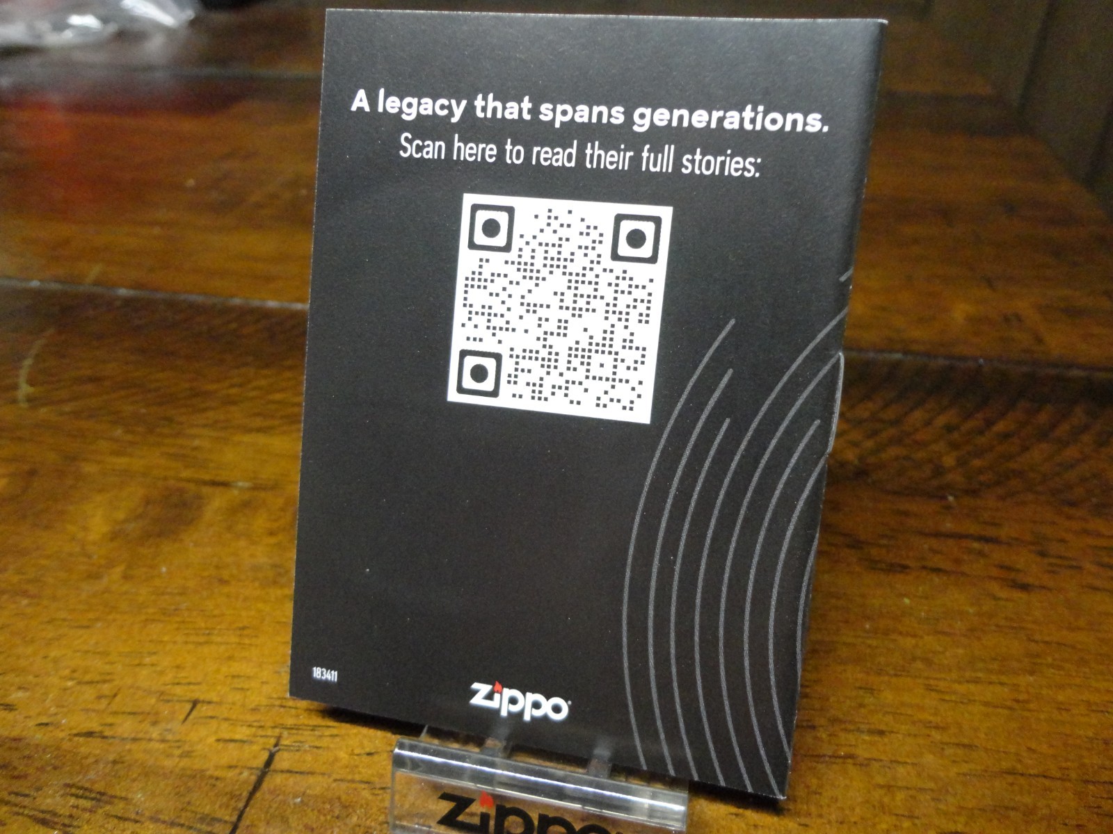 GENERATIONS COLLECTIBLE OF THE YEAR ARMOR BLACK ICE ZIPPO LIGHTER 5000 MADE 2026
