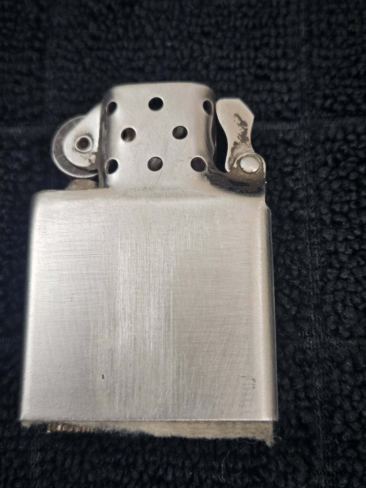 Vintage HUCK Manufacturing Co. Zippo – PAT 2517191 – 1958 – USED