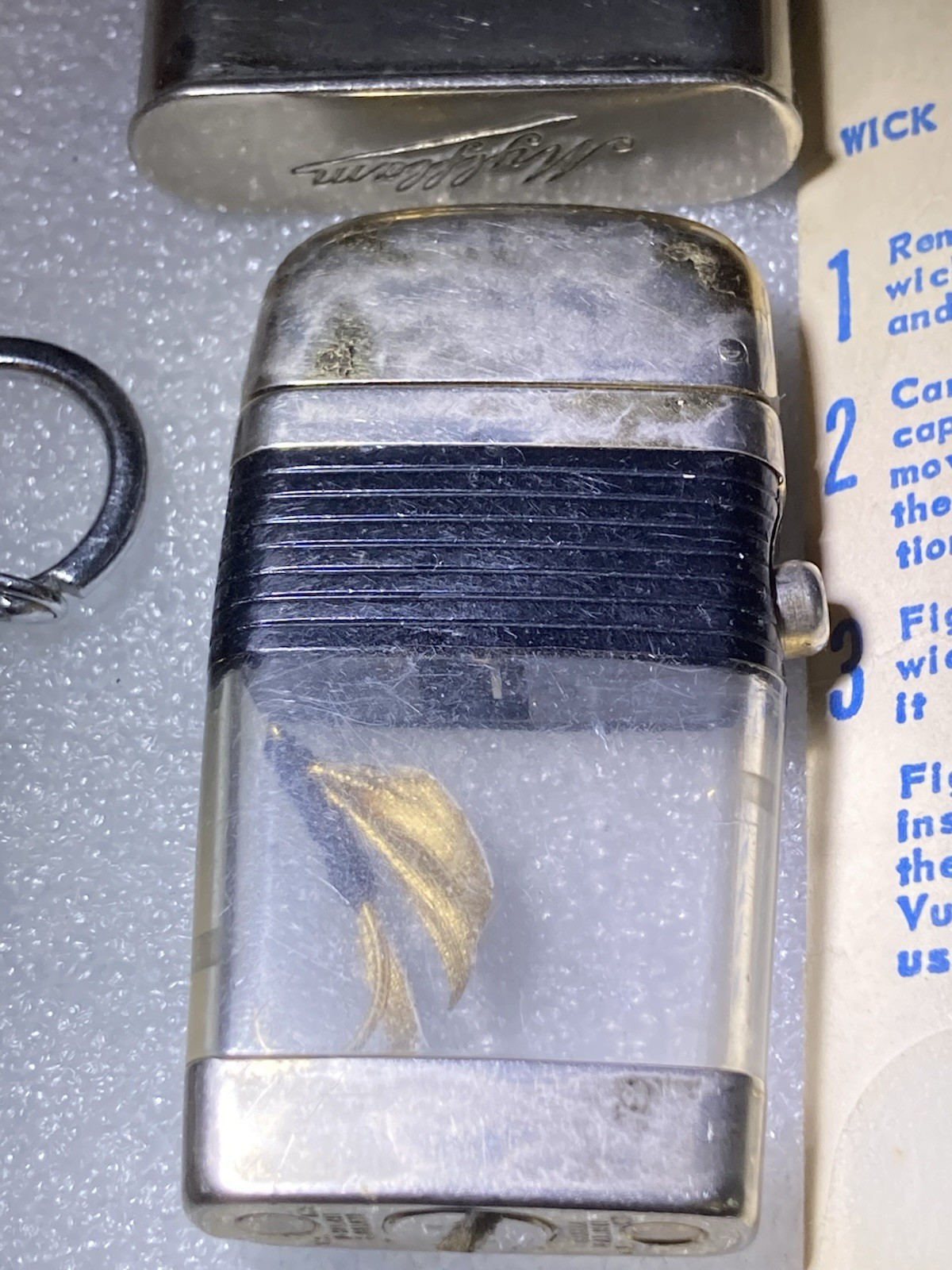 Scripto Vu-Lighter Zippo Misc. Lot 9 count