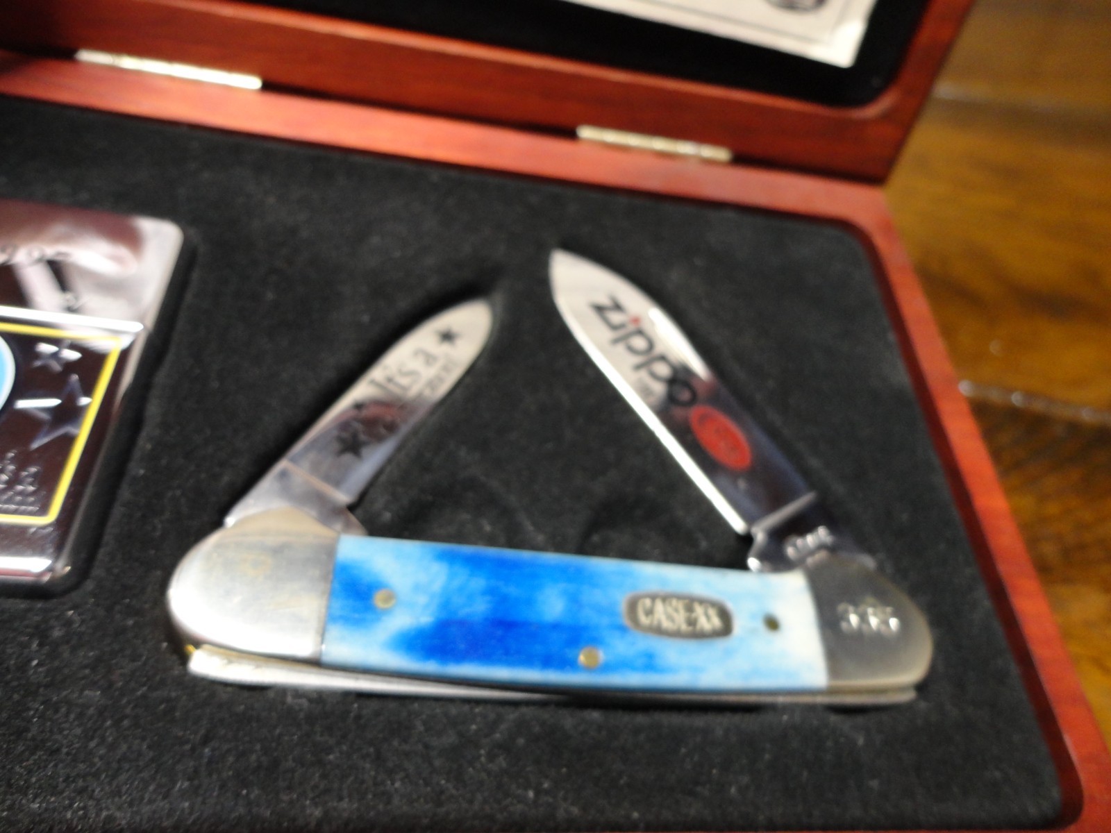 SWAP MEET 1997 ZIPPO CASE XX KNIFE ZIPPO LIGHTER MINT IN BOX 335/500