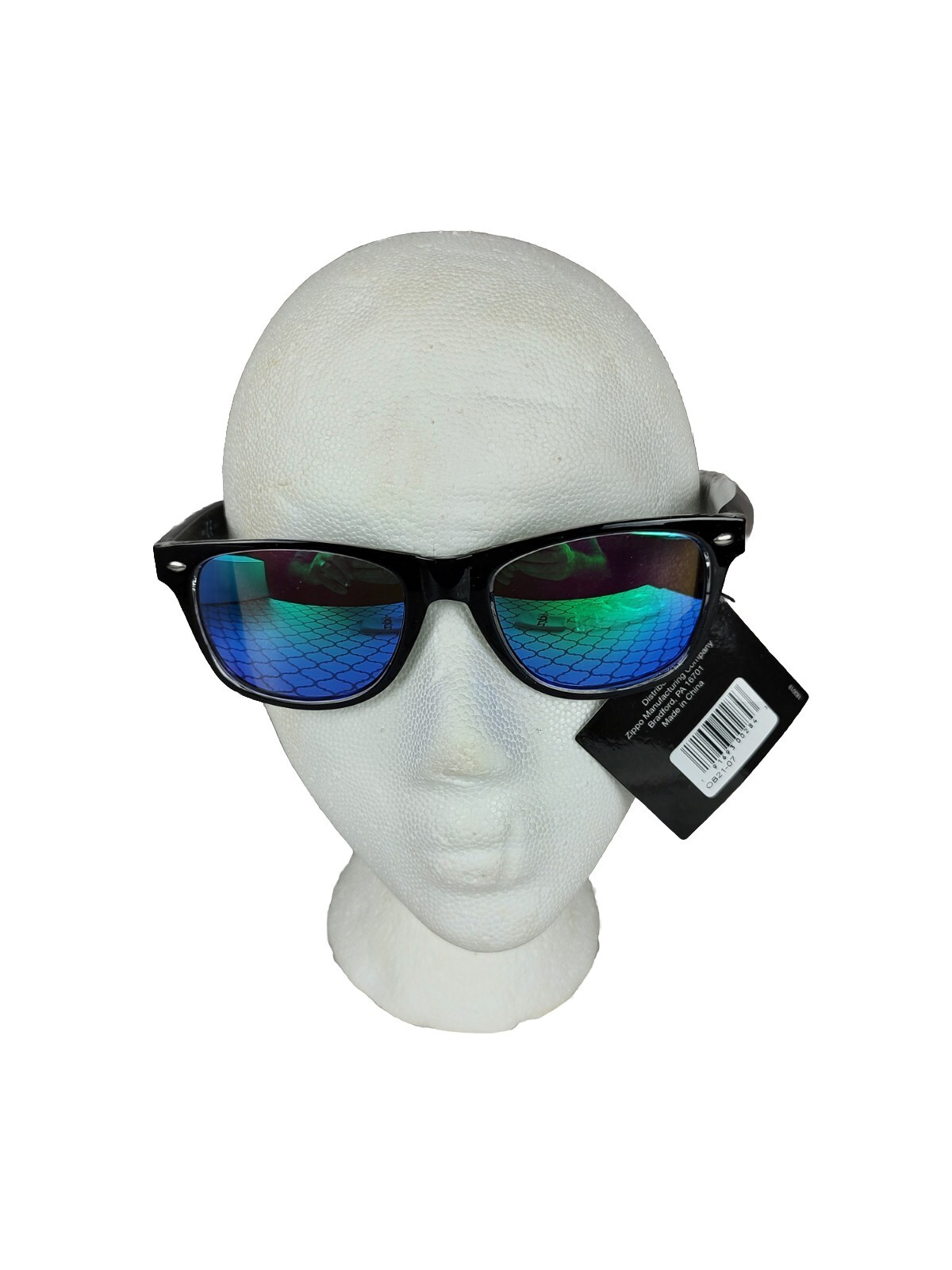 Zippo Angular Sunglasses OB21-07 New Multi Color Lens With Soft Storage Bag