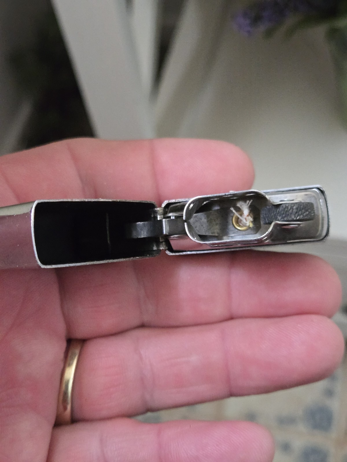 Rare Old 1960’s Vintage FASRON 3 III Military Navy Advertising Zippo Lighter