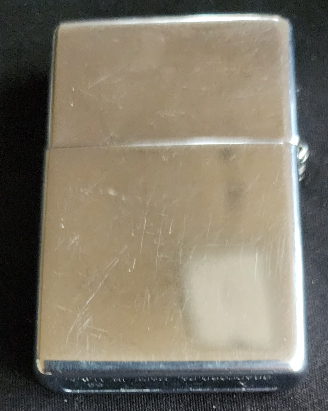 Vintage 2008 Bottomz Up High Polish Chrome Zippo Lighter w/ Box
