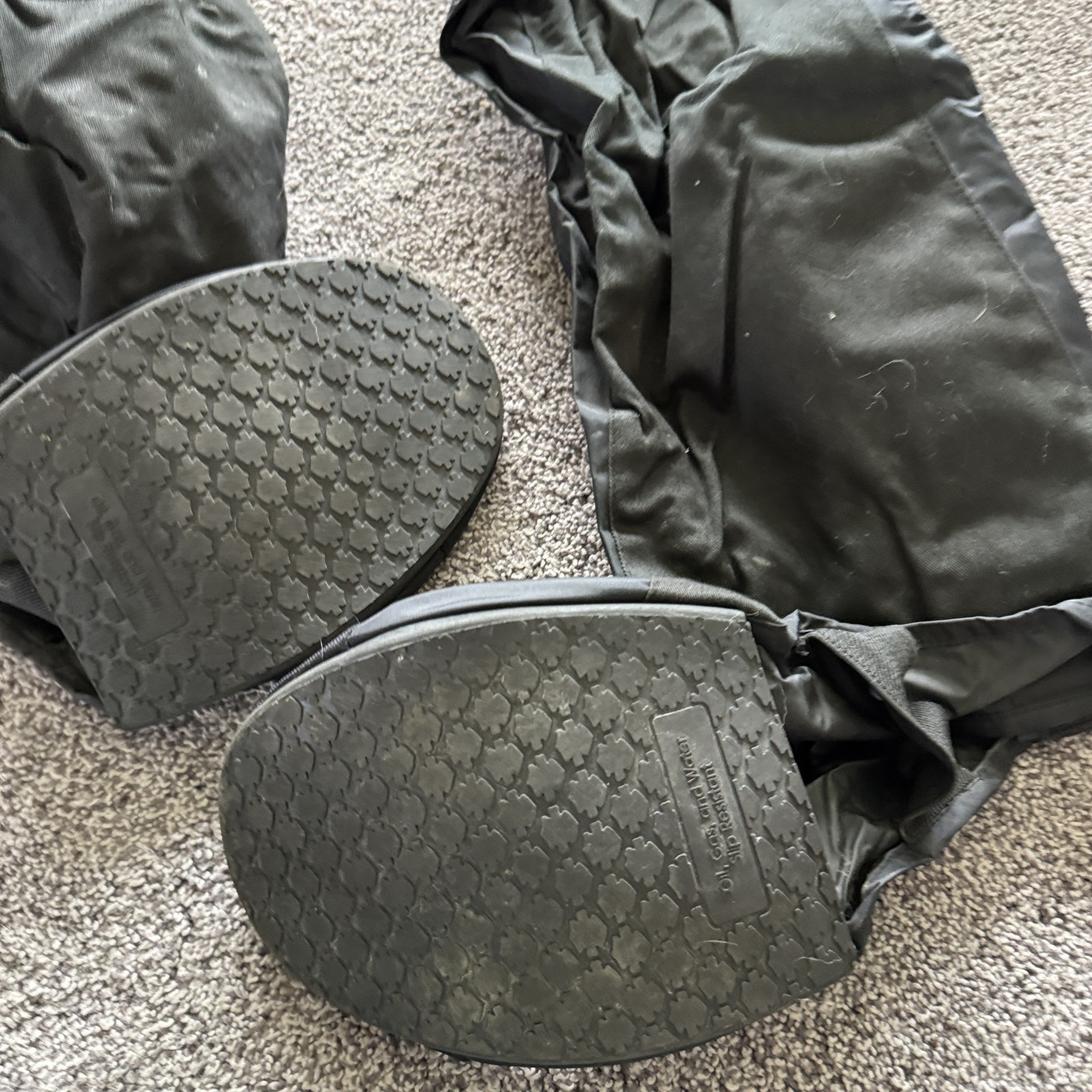Harley-Davidson Boot Covers Mens Medium Motorcycle Rain Gear Waterproof Biker