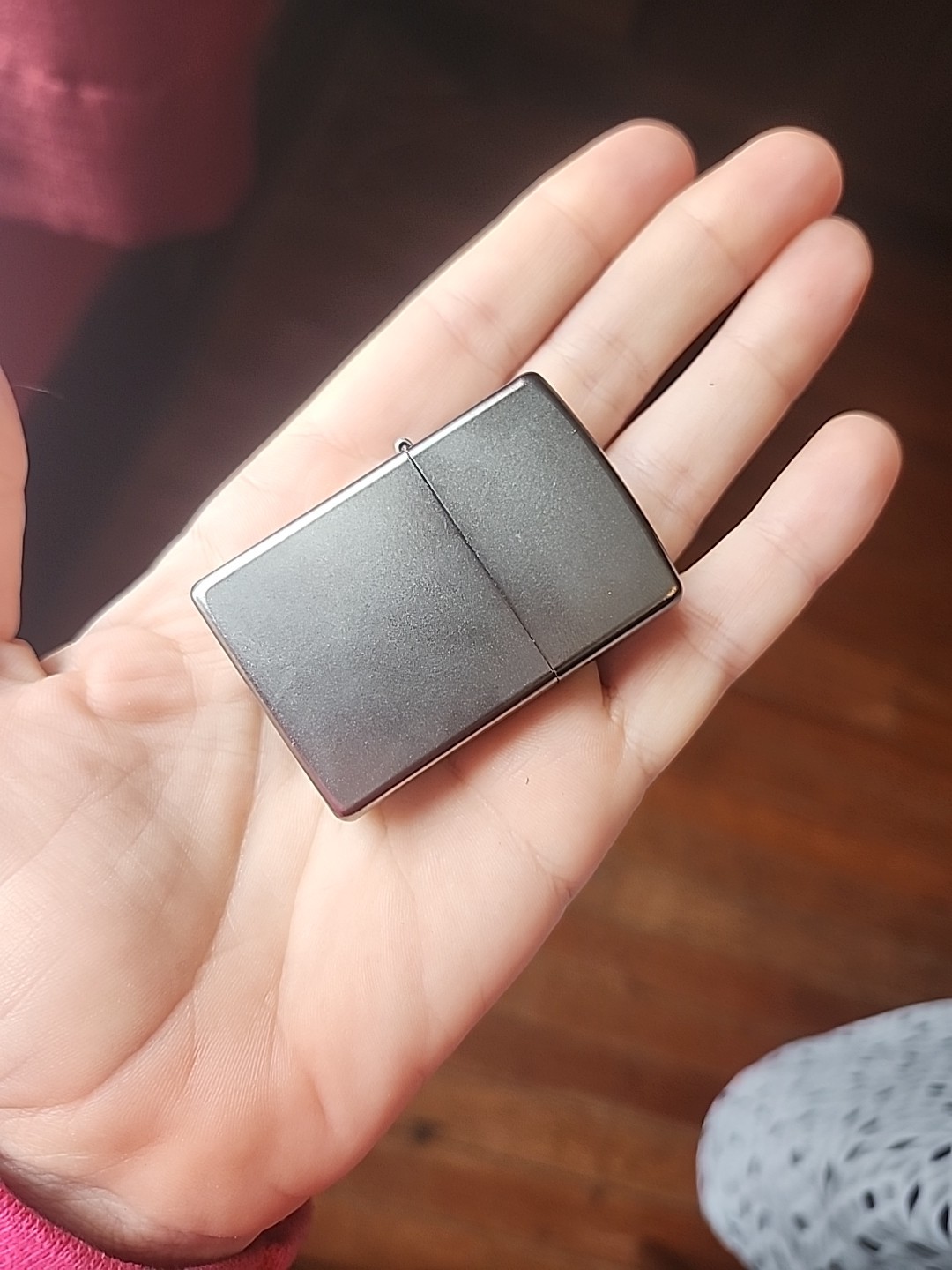 2015 Zippo Lighter ~ Brushed Finish