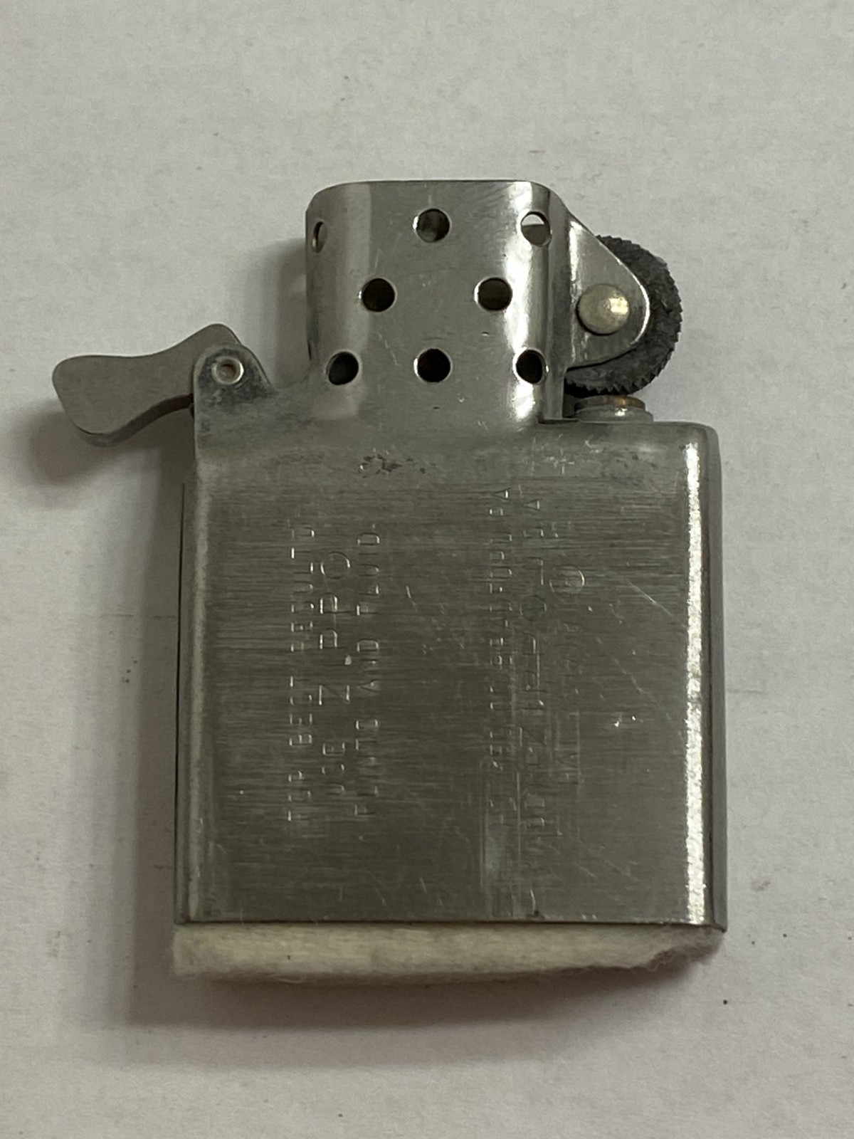 1966 ZIPPO LIGTHER WYOMING AIR FORCE 153RD MILITARY AIRLIFT GROUP VIETNAM C-130