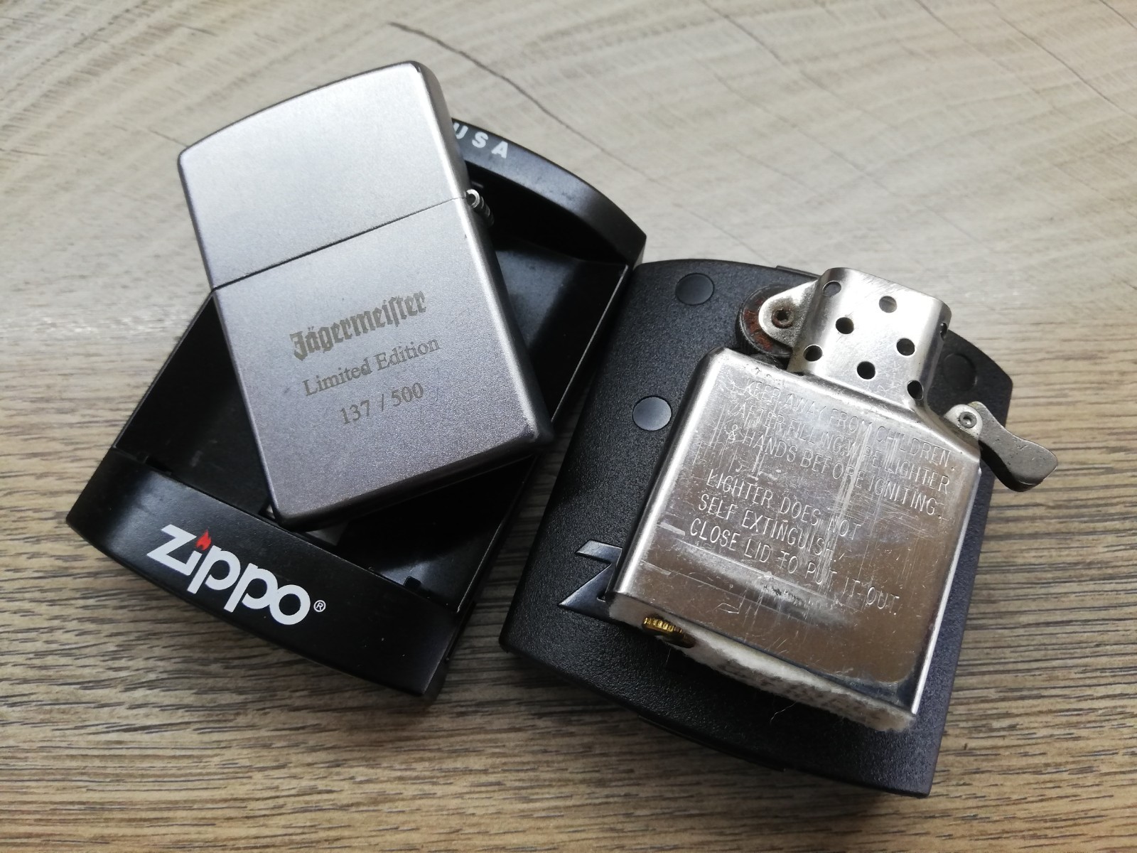 Zippo Lighter 2007 Limited Edition 137/500 – Jägermeister Logo