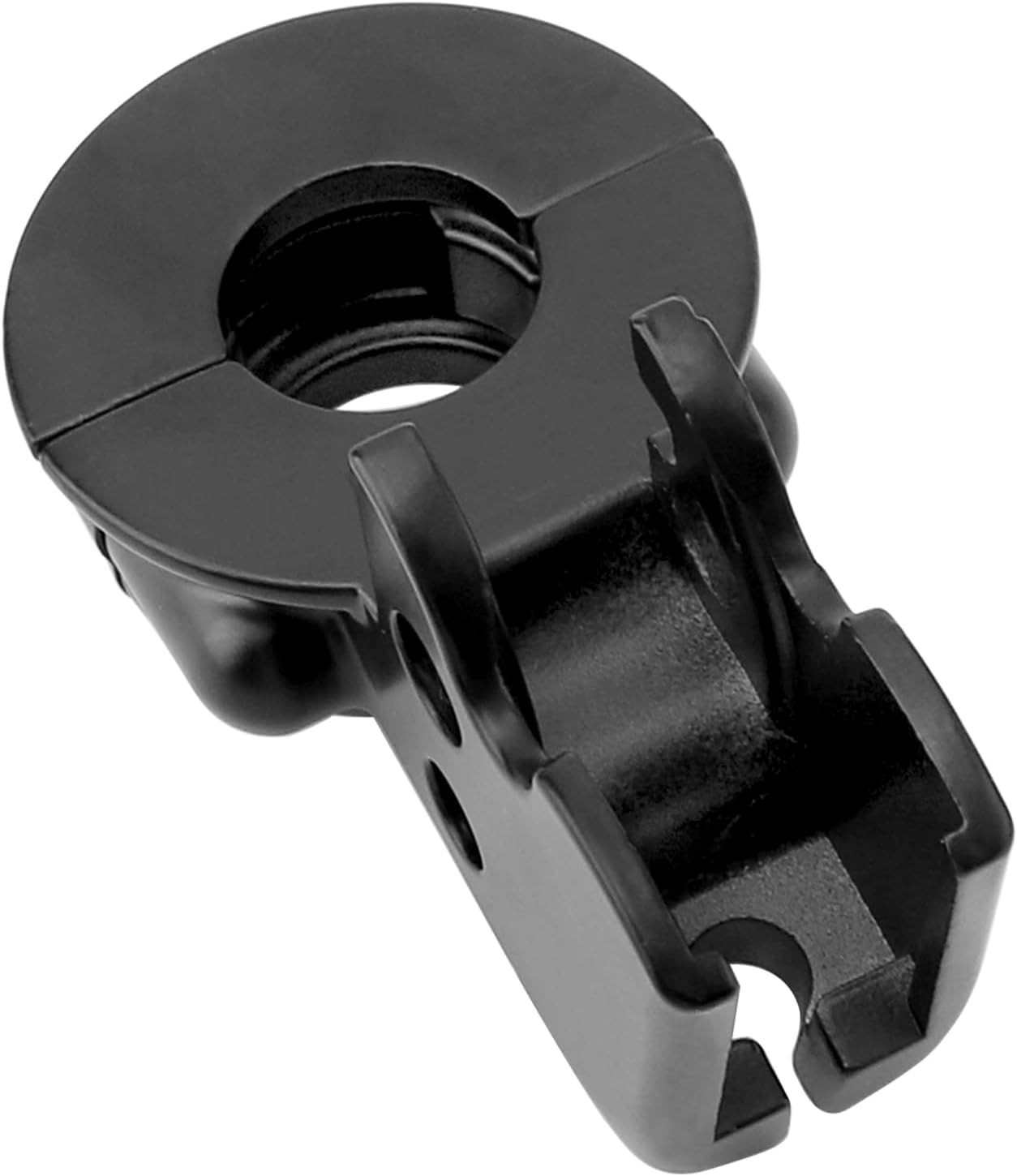 Black Clutch Lever Perch Mount Bracket for Harley Sportster Softail Dyna