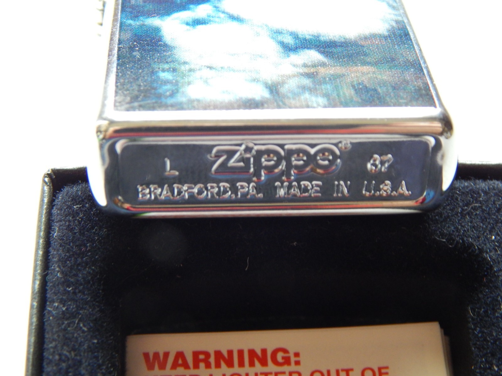 2007 ZIPPO Skydiver Lighter #24348 NEW Unused w/ Box