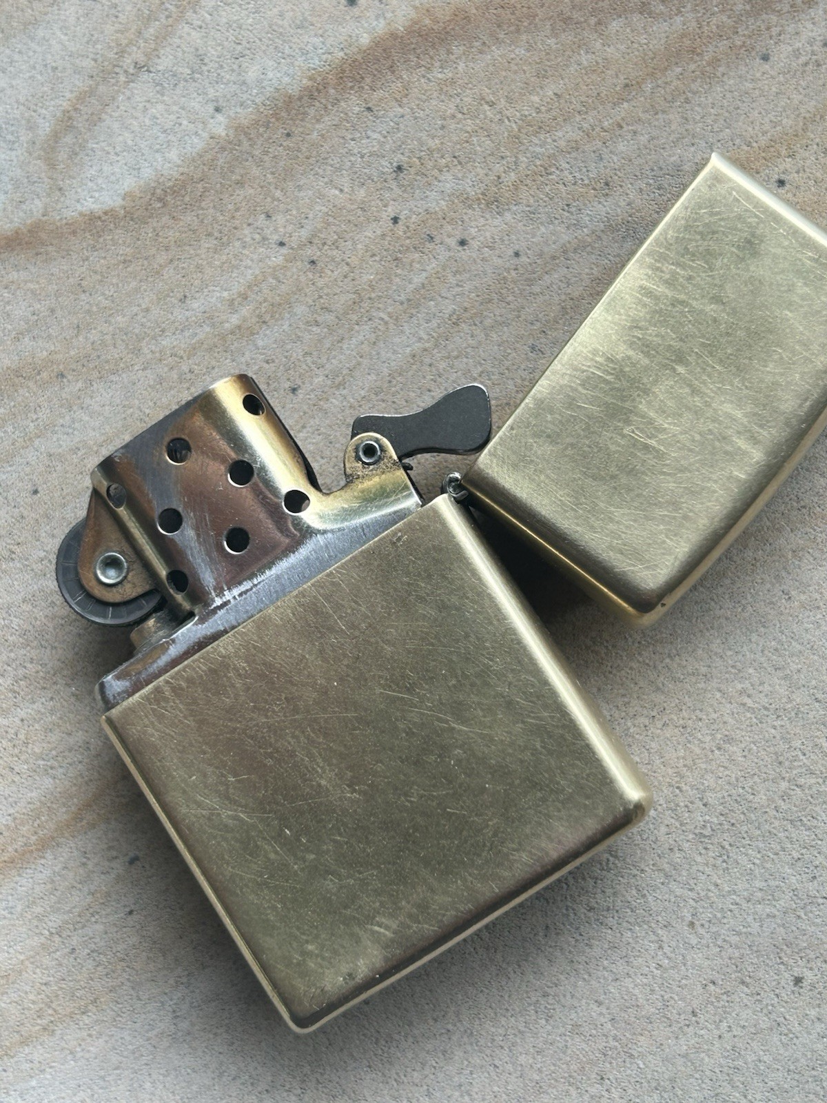 Zippo Lighter Eagle Design 1997 November Used Good Condition