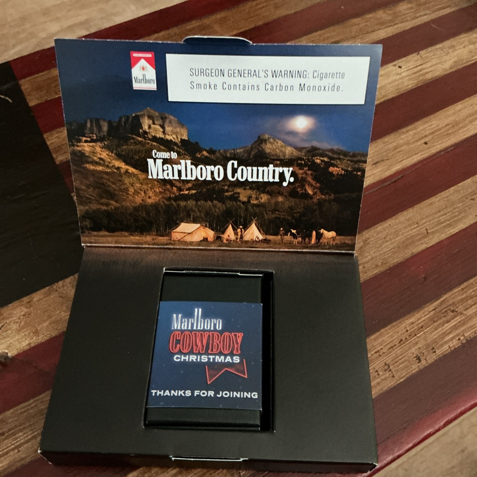 Zion National Park, Virgin River Zippo Limited Edition Marlboro Lighter Unused